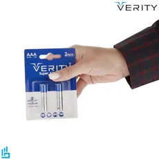 باتری نیم قلمی آلکالاین دوعددی وریتی