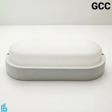 چراغ پرتو درخشان GCC ضد آب IP65 روکار 25 وات بیضی