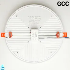 پنل فول لایت گرد توکار 50 وات پرتو درخشان GCC