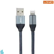 کابل تبدیل لایتنینگ (آیفونی) LS432 الدینیو LDNIO طول 2 متر