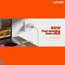 کابل تبدیل تایپ سی TYPE-C LS601 الدینیو LDNIO طول 1 متر | اکسلنت کالا