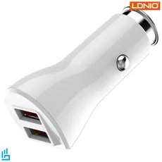 شارژر فندکی الدینیو C511Q LDNIO به همراه کابل تبدیل تایپ سی | اکسلنت کالا