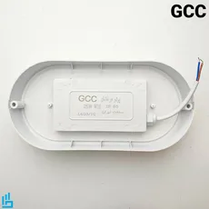 چراغ پرتو درخشان GCC ضد آب IP65 روکار 25 وات بیضی