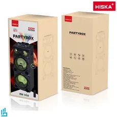 اسپیکر بلوتوثی هیسکا مدل PARTY BOX 1017 پارتی باکس