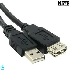 کابل افزایش طول USB 2.0 کی نت به طول 3 متر KNET