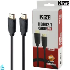کابل KNET HDMI V2.1 8K 3m