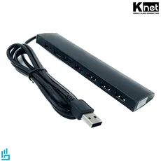 هاب 7 پورت USB 2.0 کی نت مدل H4 KNET