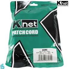 کابل شبکه  دو متری کی نت Knet Cat6 2m UTP