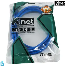 کابل شبکه  دو متری کی نت Knet Cat6 2m UTP