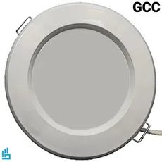 پنل بک لایت 8 وات گرد توکار 3 حالته پرتو درخشان GCC
