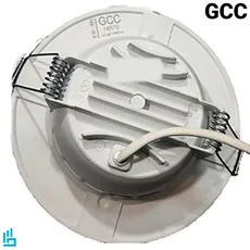 پنل بک لایت 8 وات گرد توکار 3 حالته پرتو درخشان GCC