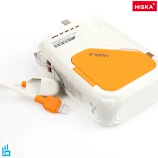 پاوربانک 10هزار هیسکا HISKA مدل HP123PD