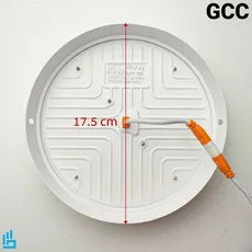 پنل فول لایت گرد روکار پرتو درخشان 30 وات GCC
