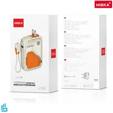 پاوربانک 10هزار هیسکا HISKA مدل HP123PD