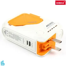 پاوربانک 10هزار هیسکا HISKA مدل HP123PD