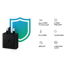 آداپتور شارژر سامسونگ سه پین 45 وات Samsung
