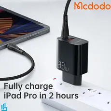 شارژر دیواری 33 وات مک دودو Mcdodo CH0922 مشکی