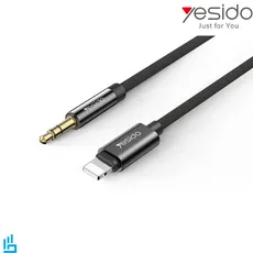 کابل تبدیل لایتنینگ به AUX یسیدو YESIDO YAU17 طول 1.2 متر