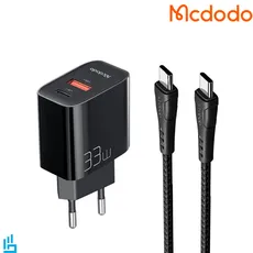شارژر دیواری 33 وات مک دودو Mcdodo CH0922 مشکی