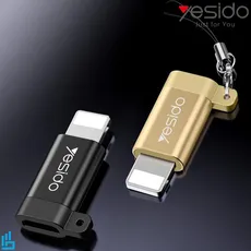 تبدیل OTG میکرو Micro USB به لایتنینگ یسیدو YESIDO GS05
