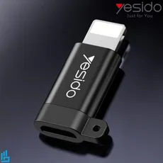 تبدیل OTG میکرو Micro USB به لایتنینگ یسیدو YESIDO GS05