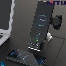 شارژر وایرلس چند منظوره نیتو NITU NT201
