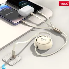 کابل چند کاره یک به سه هیسکا HISKA LX34 طول 1/2 متر