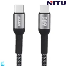 کابل تایپ سی TypeC به تایپ سی TypeC نیتو NITU NC327 طول 1 متر