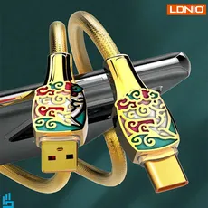 کابل شارژ تایپ سی TypeC الدینیو LDNIO LS881 طول 1 متر