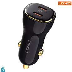 شارژر فندکی الدینیو LDNIO C104 با کابل TypeC