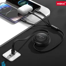 کابل چند کاره یک به سه هیسکا HISKA LX34 طول 1/2 متر