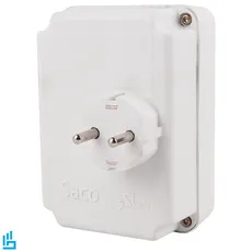 محافظ برق کامپیوتر صوتی تصویری 2 خانه ارت دار ساکو Saco 22212