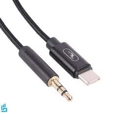کابل تبدیل تایپ سی Type C به AUX اسکای دلفین SKY DOLPHIN SR12 طول 1 متر