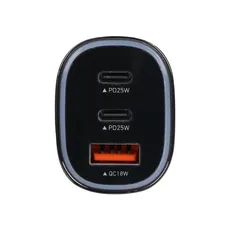 شارژر فندکی فست و PD سه پورت نیتو مدل NDC3668W