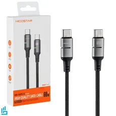 کابل شارژ تایپ سی TYPEC به تایپ سی TYPEC هایکو استار HS107 HICOSTAR طول 1 متر