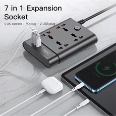 چند راهی برق  USB دار Yesido مدل MC11 با کابل 1.8 متری