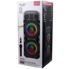 اسپیکر چمدانی بلوتوثی Sing-E ZQS8210S + میکروفون و ریموت کنترل