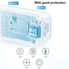 چندراهی 4 خانه USB دار Yesido یسیدو MC22 کابل 3 متری