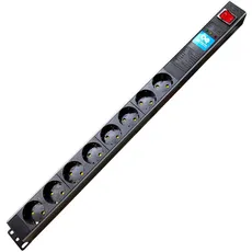 محافظ 8 خانه با کابل 1/8 پارت الکتریک مدلRACKMOUNT PE5144