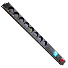 محافظ 8 خانه با کابل 1/8 پارت الکتریک مدلRACKMOUNT PE5144