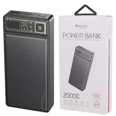 پاوربانک 20هزار میلی آمپر ساعت Yesido یسیدو YP54