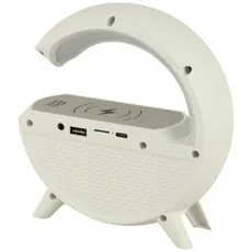 شارژر وایرلس و چراغ رومیزی اسپیکر دار Sing-E ZQS1228