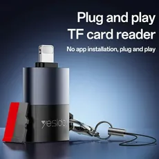 OTG  رم ریدر یسیدو SD CARD to L مدل GS38 YESIDO