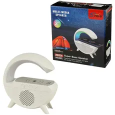 شارژر وایرلس و چراغ رومیزی اسپیکر دار Sing-E ZQS1228