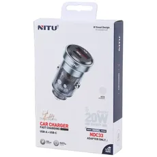شارژر فندکی فست نیتو Nitu مدل NDC33 20W