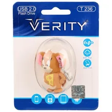 فلش مموری عروسکی جری 64 گیگ وریتی Verity T236