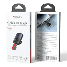 OTG  رم ریدر یسیدو SD CARD to L مدل GS38 YESIDO