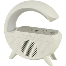 شارژر وایرلس و چراغ رومیزی اسپیکر دار Sing-E ZQS1228