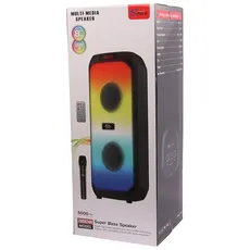 اسپیکر چمدانی بلوتوثی سینگ ای ZQS8240 + میکروفون و ریموت کنترل sing-e
