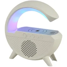 شارژر وایرلس و چراغ رومیزی اسپیکر دار Sing-E ZQS1228